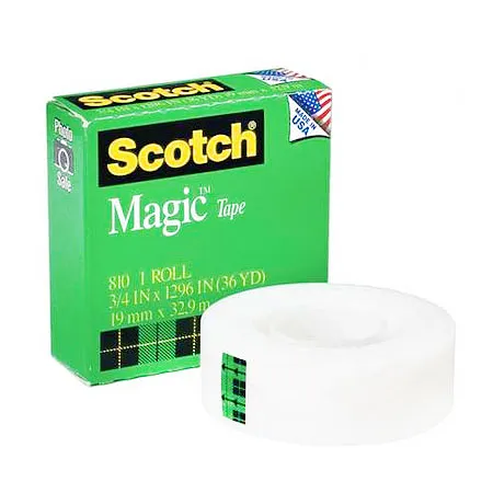 Cinta Adhesiva 3/4" Scotch Magic Tape 3M 810