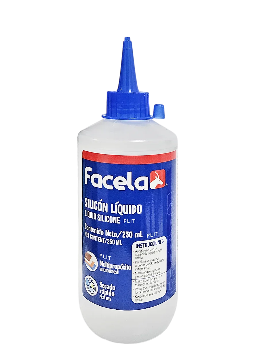 Silicona Líquida Facela, 250 ml