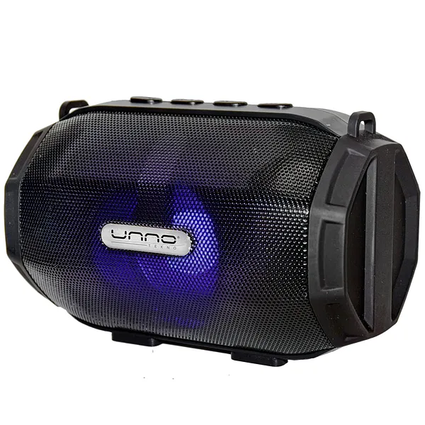 Bocina Bluetooth TWS UNNO Pulse SP9209BK – Negra, 5W con Luces LED