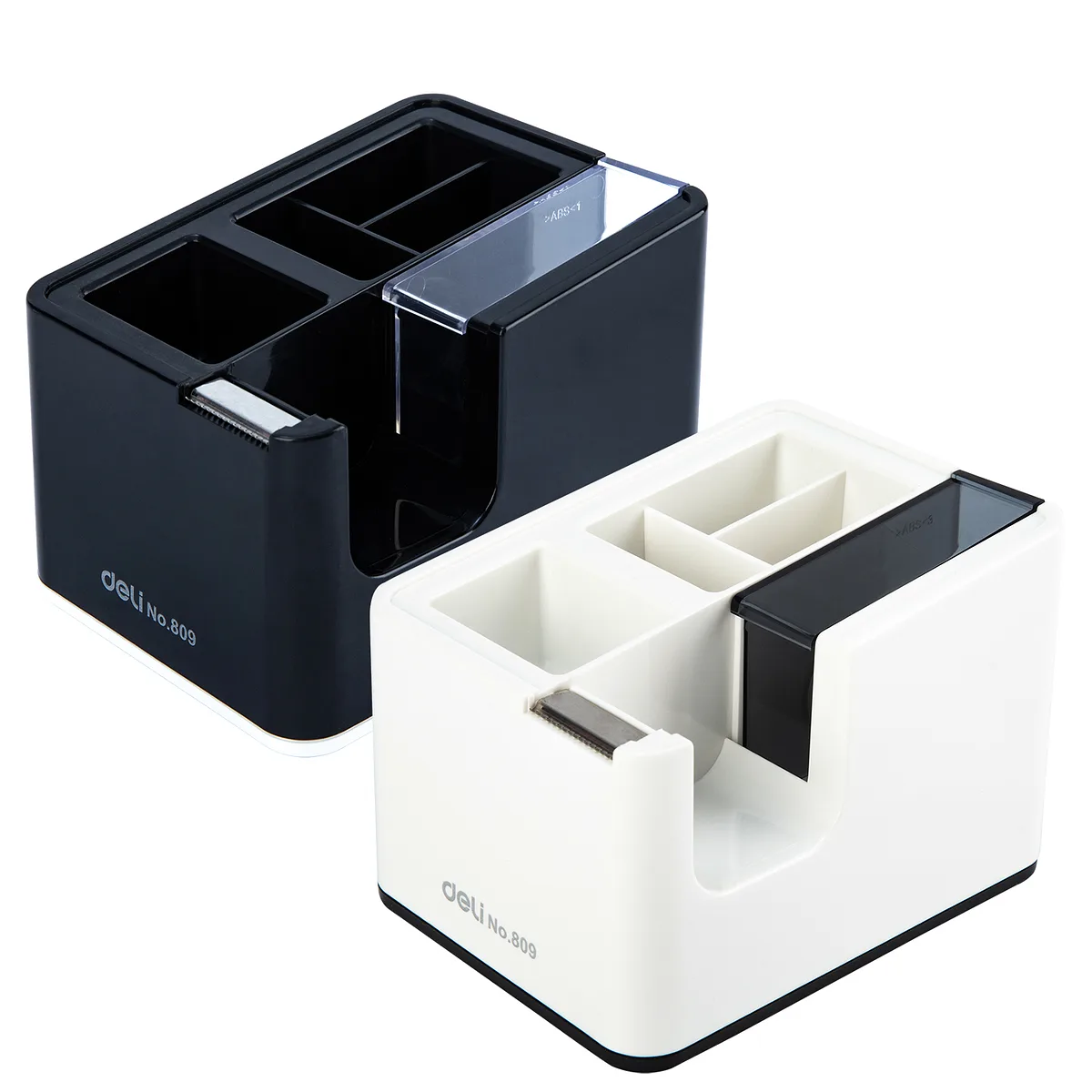 Organizador Plástico para Escritorio, 5 Compartimentos