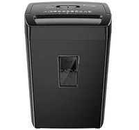 Trituradora de Papel Bonsaii BS-275A de 12 Hojas con Corte Cruzado Cross CutP-4, 5.5 Galones